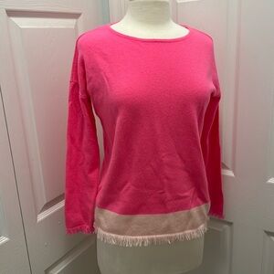 Lillly Pulitzer Hot Pink Cashmere Sweater
